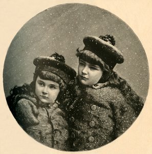Snöfåglarnas julgran, 1883. av Unbekannt