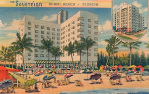Suveränen. Miami Beach, Florida, c1940-talet av Unbekannt