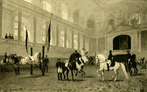 Spanska ridskolan, Wien, Österrike, c1935. av Unbekannt