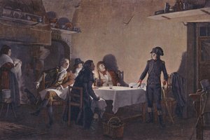 Nattvarden i Beaucaire, 1793, 1896 av Unbekannt