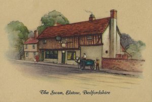 The Swan, Elstow, Bedfordshire, 1939 av Unbekannt