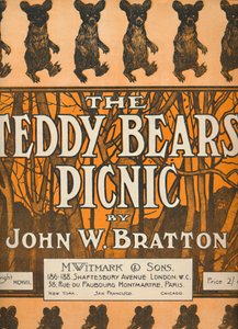 Teddy Bears picknick, 1907. av Unbekannt
