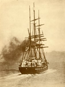 Terra Nova, en känd valfångare som har deltagit i flera brittiska antarktiska expeditioner, c1 av Unbekannt
