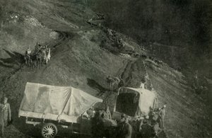 The Terrible Retreat from Serbien, 1919. av Unbekannt