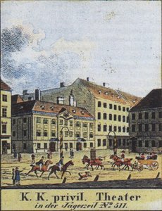 Theater an der Wien, Wien, tidigt 1800-tal av Unbekannt