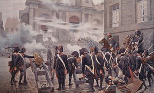 The Thirteenth Vendemiaire, 5 oktober 1795, 1896 av Unbekannt