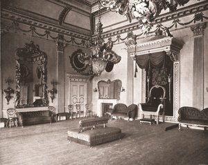 The Throne Room, Dublin Castle, Dublin, Irland, 1894. av Unbekannt