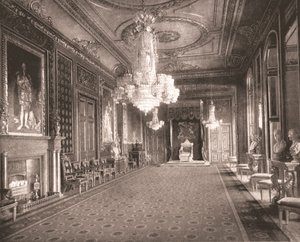 Throne Room, Windsor Castle, Berkshire, 1894. av Unbekannt
