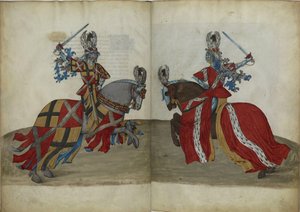 The Tournament Book of René dAnjou, ca 1447 av Unbekannt