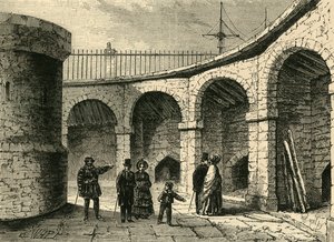 Tornmenageriet omkring 1820, c1872. av Unbekannt