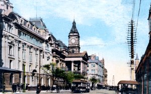 Stadshusets nya tillbyggnad, Melbourne, Australien, 1912 av Unbekannt