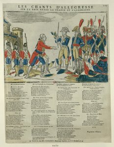 Fördraget i Pressburg, 1805 av Unbekannt
