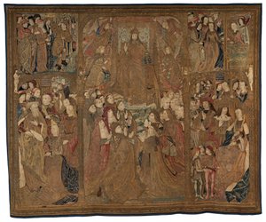 The Triumph of Christ Mazarintapeten, ca. 1500. av Unbekannt