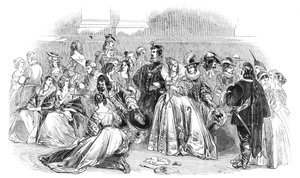 Waverley Ball, 1844. av Unbekannt
