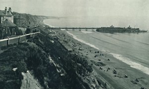 The West Cliff, c1910 av Unbekannt