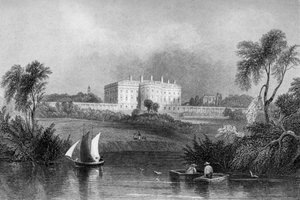 Vita huset, Washington D.C., USA, 1841 1908 av Unbekannt