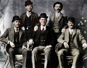 The Wild Bunch, amerikanskt fredlösa gäng, 1901 1954. av Unbekannt