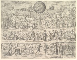 The World, Cage of Fools, 1500-talet. av Unbekannt