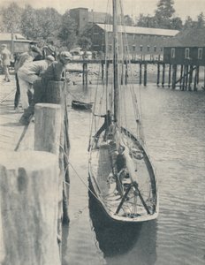 Yachten som seglade jorden runt, 1936 av Unbekannt
