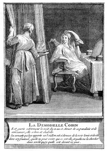 The Young Lady Coirin, 1737, 1885 av Unbekannt