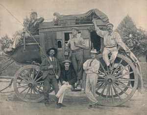 The Zambesi Coach, c1900. av Unbekannt