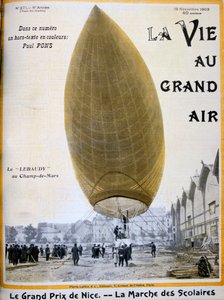 Pierre och Paul Lebaudys luftskepp, Frankrike, 1903 av Unbekannt