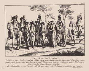 arresteringen av Schinderhannes, 1802. av Unbekannt