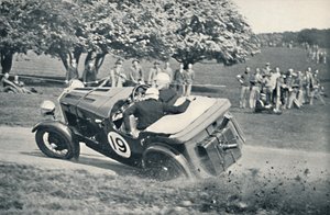 Början av ett utsläpp i Donington Park, 1937 av Unbekannt