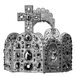 Karl den Stores diadem, c800-talet, 1870 av Unbekannt