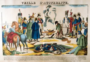 Aftonen till Austerlitz, 1 december 1805, 1800-talet av Unbekannt