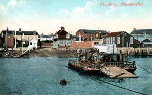Färjan i Littlehampton, West Sussex, 1907 av Unbekannt