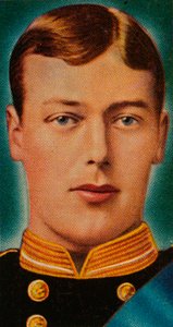 Den blivande kungen George V när han var underlöjtnant i Royal Navy, c1880-talet 1935 av Unbekannt
