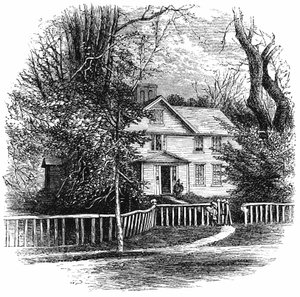 Amos Benson Alcotts hem 1799-1888, Concord, Massachusetts, 1875 av Unbekannt