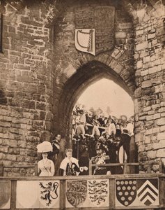 Prinsen av Wales investering vid Caernarvon Castle, 13 juli 1911 1935 av Unbekannt