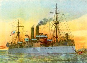 Den sista solnedgången i Maine, 1898 av Unbekannt