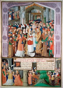 Blanches och Fernandos äktenskap, 1269, 1400-talet av Unbekannt