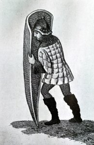 Den militära pourpointen, 1400-talet, 1910 av Unbekannt