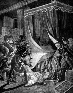 Mordet på tsar Paul I av Ryssland, mars 1801 1882-1884 av Unbekannt