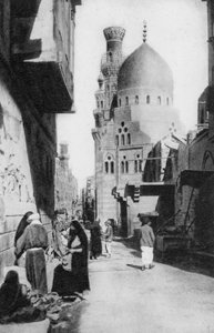 Det inhemska kvarteret, Kairo, Egypten, c1920-talet av Unbekannt