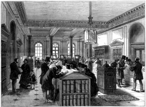 Det nya testamentekontoret, Somerset House, London, 1875 av Unbekannt