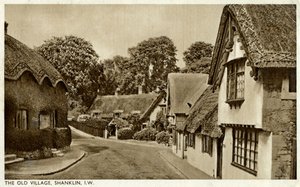 Den gamla byn, Shanklin, Isle of Wight, 1900-talet av Unbekannt