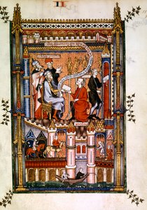 De hedniska prästerna i Paris skickade sitt budskap till Rom 1317 av Unbekannt