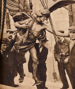 Avlägsnandet av Eros, 1925, 1938 av Unbekannt