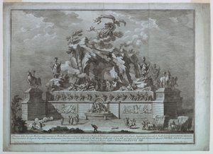 Representationen av Etna med smedjan Vulcan av Unbekannt