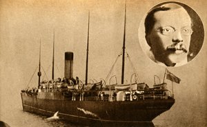 Skeppet Montrose - Wireless Telegraphy Used To Catch A Murderer, 1910, 1933. av Unbekannt