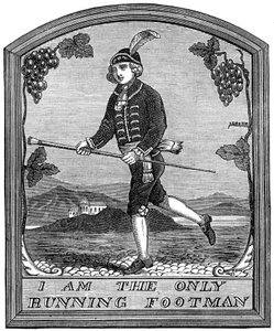 The Running Footmans tecken, London, 1891 av Unbekannt