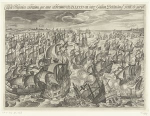 Den spanska armadans förlisning 1588, 1601 av Unbekannt