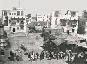 Postkontorets gata, Suakin, Sudan, 1895. av Unbekannt
