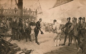Don Antons överlämnande till Sir Francis Drake, 1 mars 1579 1905 av Unbekannt