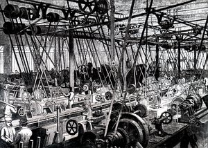 Verktyget och svarven hos Robert Stephenson and Company. av Unbekannt